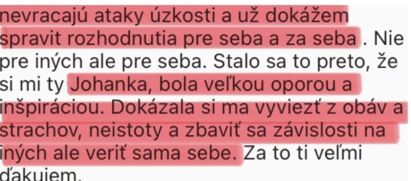 Reference - Nevrací se úzkosti, dokážu udělat rozhodnutí sama za sebe