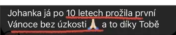 Reference - První Vánoce bez úzkosti